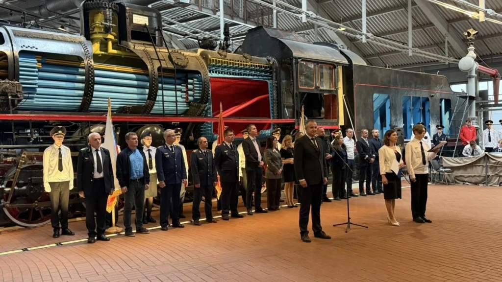 Праздник «Посвящение в студенты» Колледжа метрополитена состоялся в Музее железных дорог России