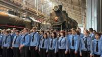 Праздник &laquo;Посвящение в студенты&raquo; Колледжа метрополитена состоялся в Музее железных дорог России